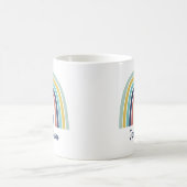 Maßgeschneiderter, moderner Bohaparnelenbogen Kaffeetasse (Mittel)