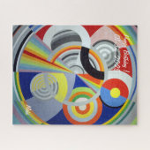 Maßgeschneiderter, moderner, kunstfarbiger Abstrak Puzzle (Horizontal)