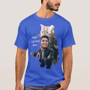 Maßgeschneiderter moderner niedlicher Cat-Fotomate T-Shirt