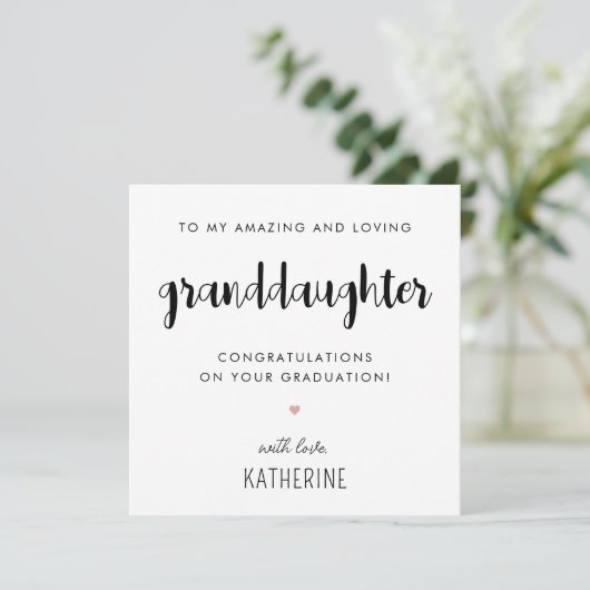 Maßgeschneiderter moderner und Niedlicher Großtoch Karte (Stehend Vorderseite)