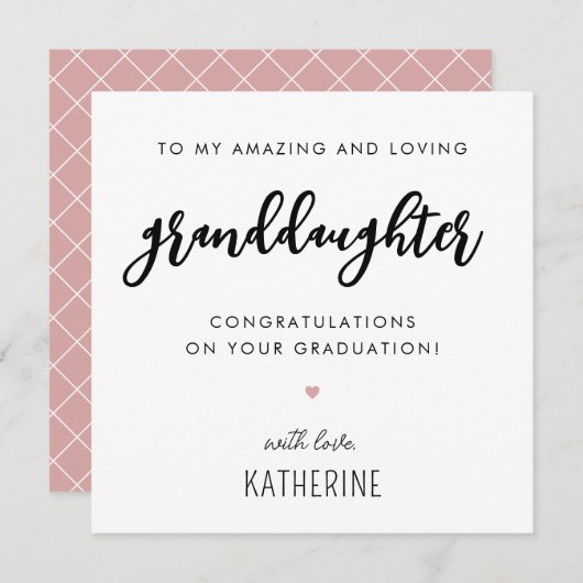 Maßgeschneiderter moderner und Niedlicher Großtoch Karte (Vorne/Hinten)