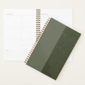 Maßgeschneiderter Moss Green Split Planner Planer (Anzeige)