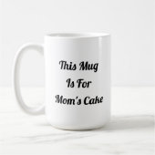 Maßgeschneiderter Mug-Kuchen - Vollständiges Rezep Kaffeetasse (Links)