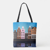 Maßgeschneiderter Multiprint Tote Bag Amsterdam Tasche (Rückseite)