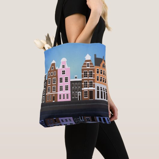 Maßgeschneiderter Multiprint Tote Bag Amsterdam Tasche (Von Nahem)