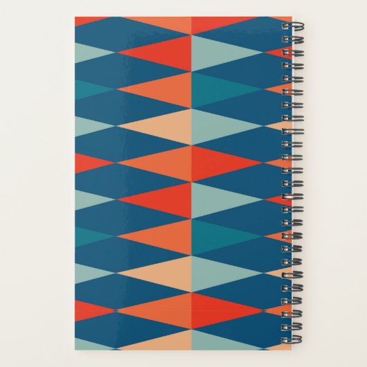 Maßgeschneiderter, nicht aktualisierter Planer (Rückseite)