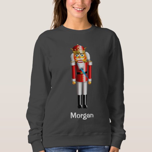 Maßgeschneiderter Nutcracker King Sweatshirt (Vorderseite)