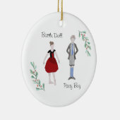 Maßgeschneiderter Nutcracker Party Boy/Battle Doll Keramik Ornament (Rechts)