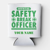 Maßgeschneiderter Offizieller Sicherheitspatent Dosenkühler (Vorderseite)