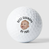 Maßgeschneiderter Opa nach Par Personalisierter Va Golfball (Vorderseite)