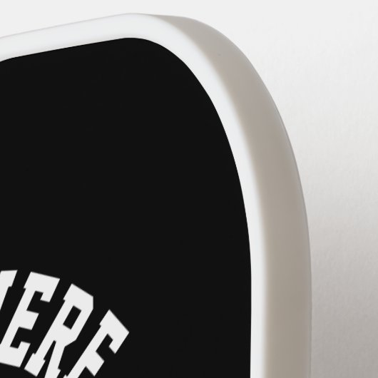 Maßgeschneiderter Paddelbecher für den Meister Pickleball Schläger (Linke Seite)