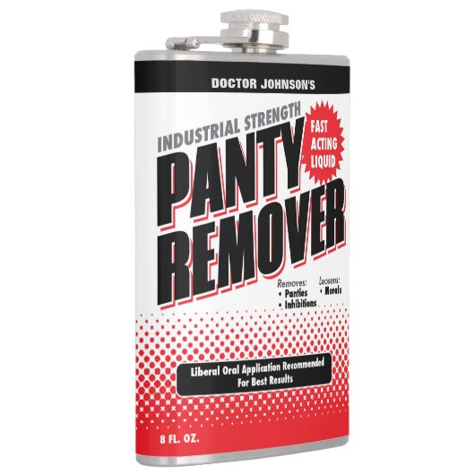 Maßgeschneiderter Panty Remover Flachmann (Rechts)