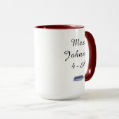 Maßgeschneiderter Personalisierter Lehrer Tasse (VorderseiteRechts)