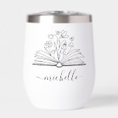 Maßgeschneiderter persönlicher Floral Book Reader (Vorderseite)