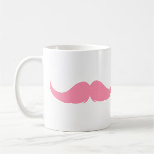 Maßgeschneiderter Petite Handlebar Mustache Kaffeetasse