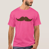 Maßgeschneiderter Petite Handlebar Mustache T-Shirt (Vorderseite)