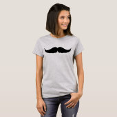 Maßgeschneiderter Petite Handlebar Mustache T-Shirt (Vorne ganz)
