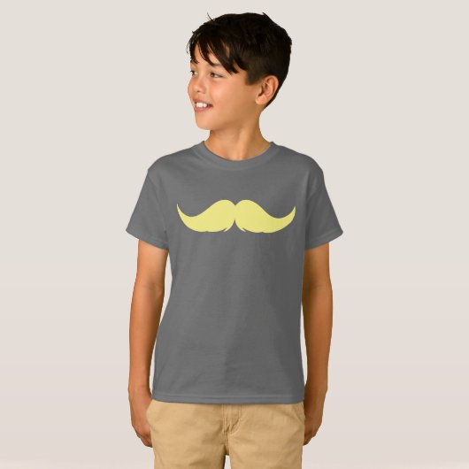 Maßgeschneiderter Petite Handlebar Mustache T-Shirt (Vorne ganz)
