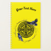 Maßgeschneiderter Planer mit keltischem Design mit (Vorderseite)