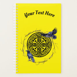 Maßgeschneiderter Planer mit keltischem Design mit