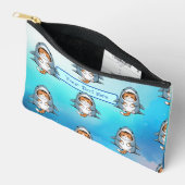 Maßgeschneiderter Pouch für den Cat Pencil Gehäuse Zubehörtasche (Offen)