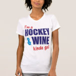 Maßgeschneiderter Print Funny Hockey & Wine T - Sh T-Shirt<br><div class="desc">Passen Sie diesen T - Shirt mit Ihrem eigenen Namen und Ihrer eigenen Nummer an! Sie können den Stil des T - Shirt ändern, indem Sie auf die Schaltfläche 'Alle Stile sehen' klicken, auf der oberen Seite auf der rechten Seite, und aus einer Vielzahl von T - Shirt für Erwachsene...</div>