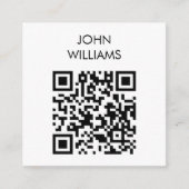 Maßgeschneiderter QR-Code für die Ausstellung Begleitkarte (Vorderseite)