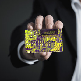 Maßgeschneiderter QR-Code für die moderne grüne Le Visitenkarte