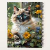 Maßgeschneiderter Ragdoll Cat Planner Planer (Rückseite)