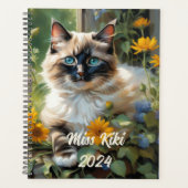 Maßgeschneiderter Ragdoll Cat Planner Planer (Vorderseite)