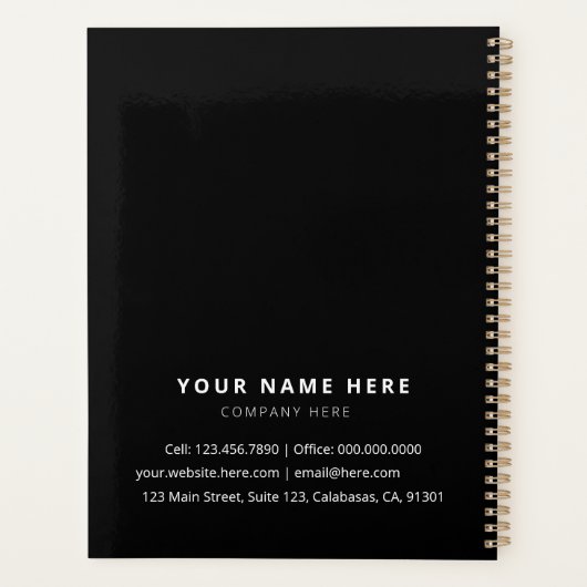 Maßgeschneiderter Real Anwesen Matchmaker Planer (Rückseite)