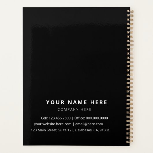 Maßgeschneiderter Real Anwesen Matchmaker Planer (Rückseite)