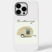 Maßgeschneiderter Retroteardrop-Camper Case-Mate iPhone Hülle (Rückseite)