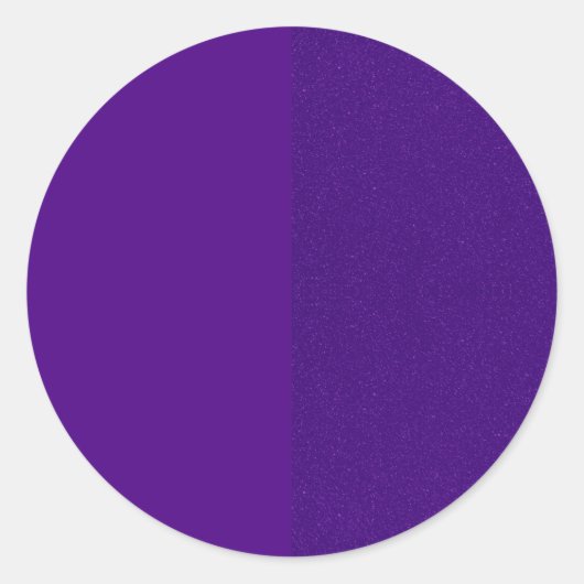 Maßgeschneiderter Round-Aufkleber - Lila Split von Runder Aufkleber (Vorderseite)