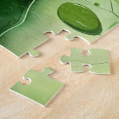 Maßgeschneiderter ruhiger Wasserfarbteich | Lotus Puzzle (Seite)