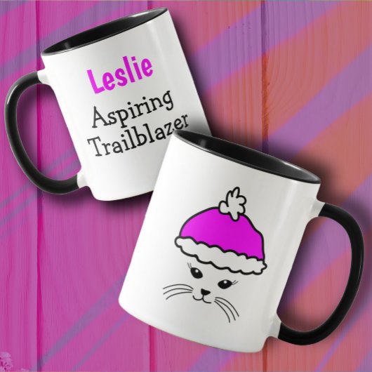 Maßgeschneiderter Sassy Cat Trailblazer Tasse