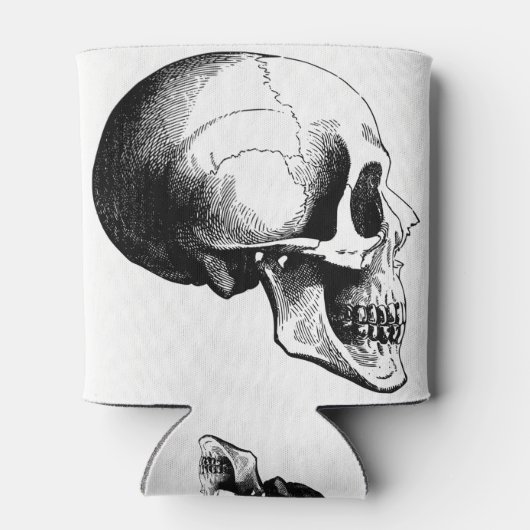 Maßgeschneiderter Schädel kann kühler werden Dosenkühler (Rückseite)