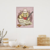 Maßgeschneiderter Schädel Poster (Küche)