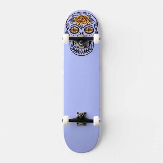 Maßgeschneiderter Schädel Skateboard (Vorderseite)