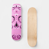 Maßgeschneiderter Schädel Skateboard (Vorderseite)
