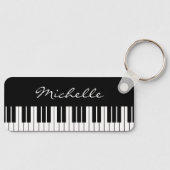 Maßgeschneiderter Schlüsselanhänger mit schwarzwei (Vorderseite)