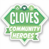 Maßgeschneiderter Schnitt 2"x2" Vinyl Sticker (Vorderseite)