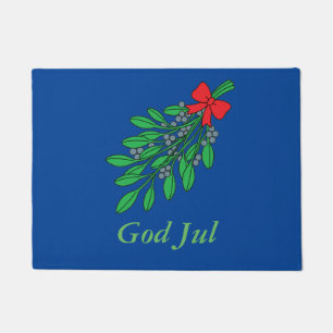 Maßgeschneiderter Schwedischer Gott Jul Fußmatte