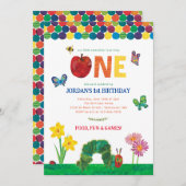 Maßgeschneiderter, sehr hungriger Caterpillar 1. G Einladung (Vorne/Hinten)