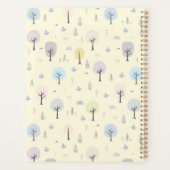 Maßgeschneiderter skandinavischer Wald Nahtloses M Planer (Rückseite)