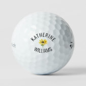 Maßgeschneiderter Sonnenblumen Taylor Made TP5 Golfball (Vorderseite)