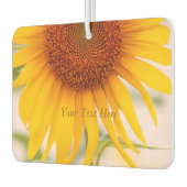 Maßgeschneiderter Sonnenblumenluftkühler Autolufterfrischer (Links)