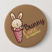 Maßgeschneiderter Sonnenkone Button (Vorderseite)