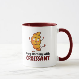 Maßgeschneiderter Tagesvormittag mit Croissant Tasse