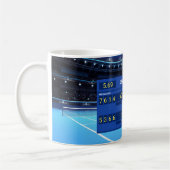 Maßgeschneiderter Tennis-Held Kaffeetasse (Links)